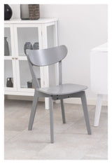 Roxby, spisebordsstol - lys grå - Unoliving.com