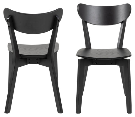 Roxby, spisebordsstol - sort - Unoliving.com