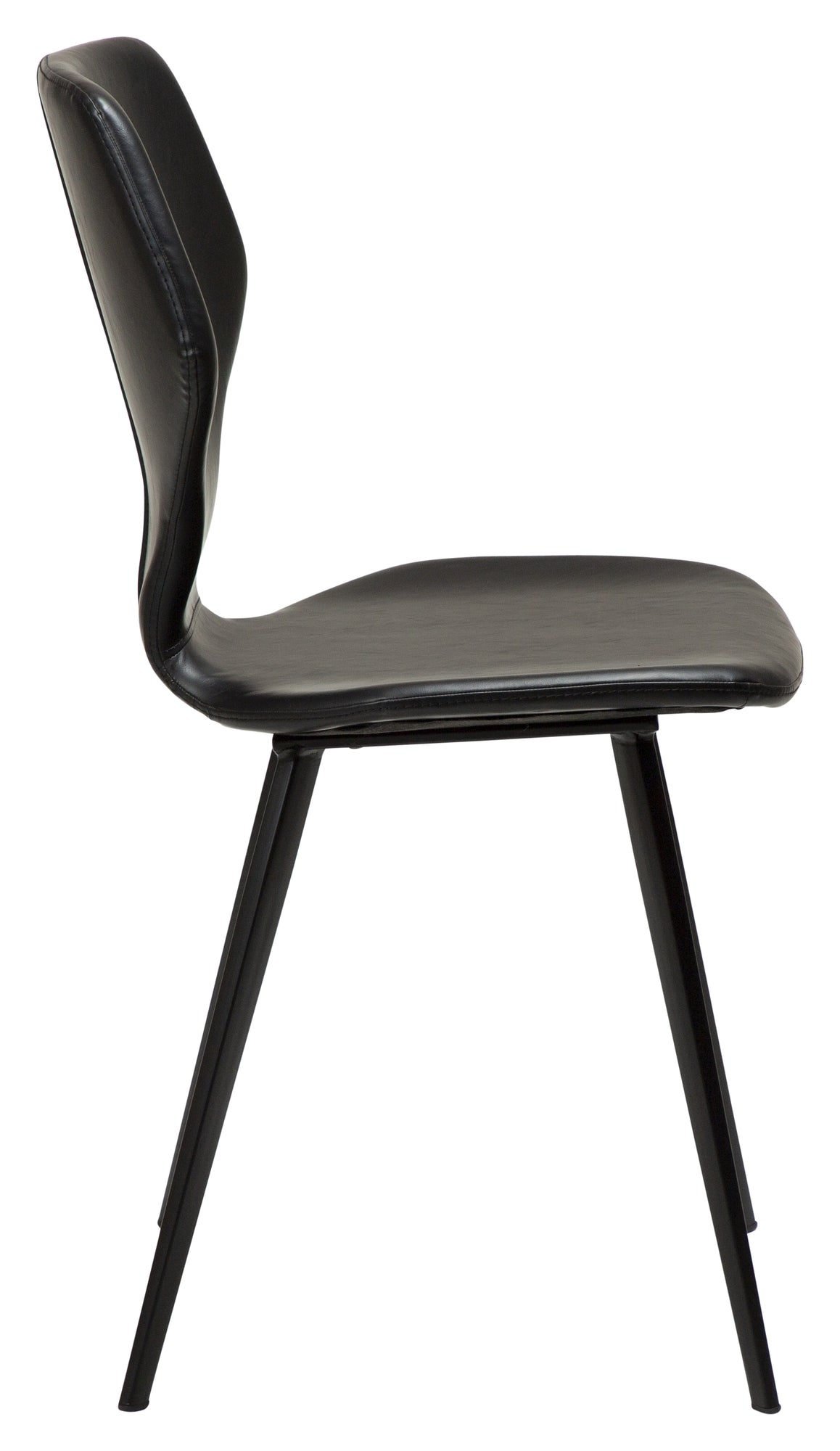 S.I.T Spisebordsstol - Sort art. Læder