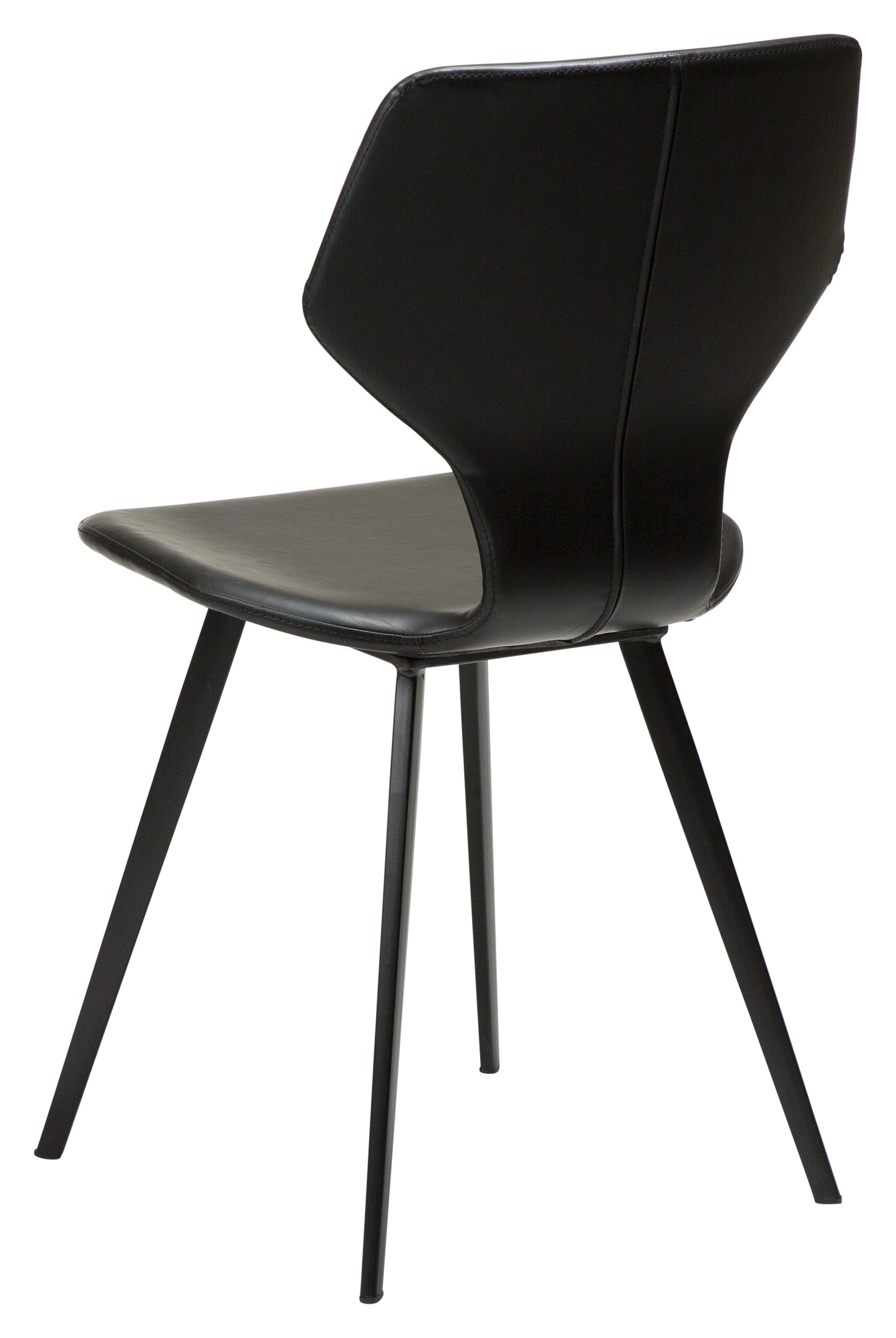 S.I.T Spisebordsstol - Sort art. Læder