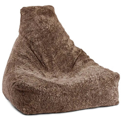 Sækkestol, Korthåret Premium NZ lammeskind, Taupe