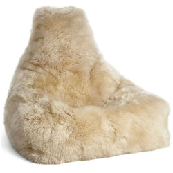 Sækkestol, Langhåret Premium NZ lammeskind, Linen