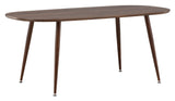 Sanford Spisebord, MDF, Mørkebrun, 180x90 - Unoliving.com
