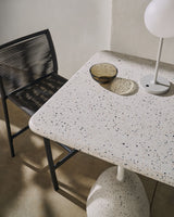Saura Barbord 70X70 cm, Hvid/Hvid