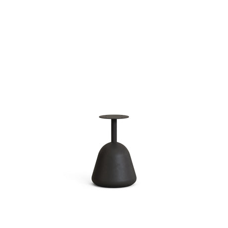 Saura Sofabord Ø43 cm, Sort/Natur