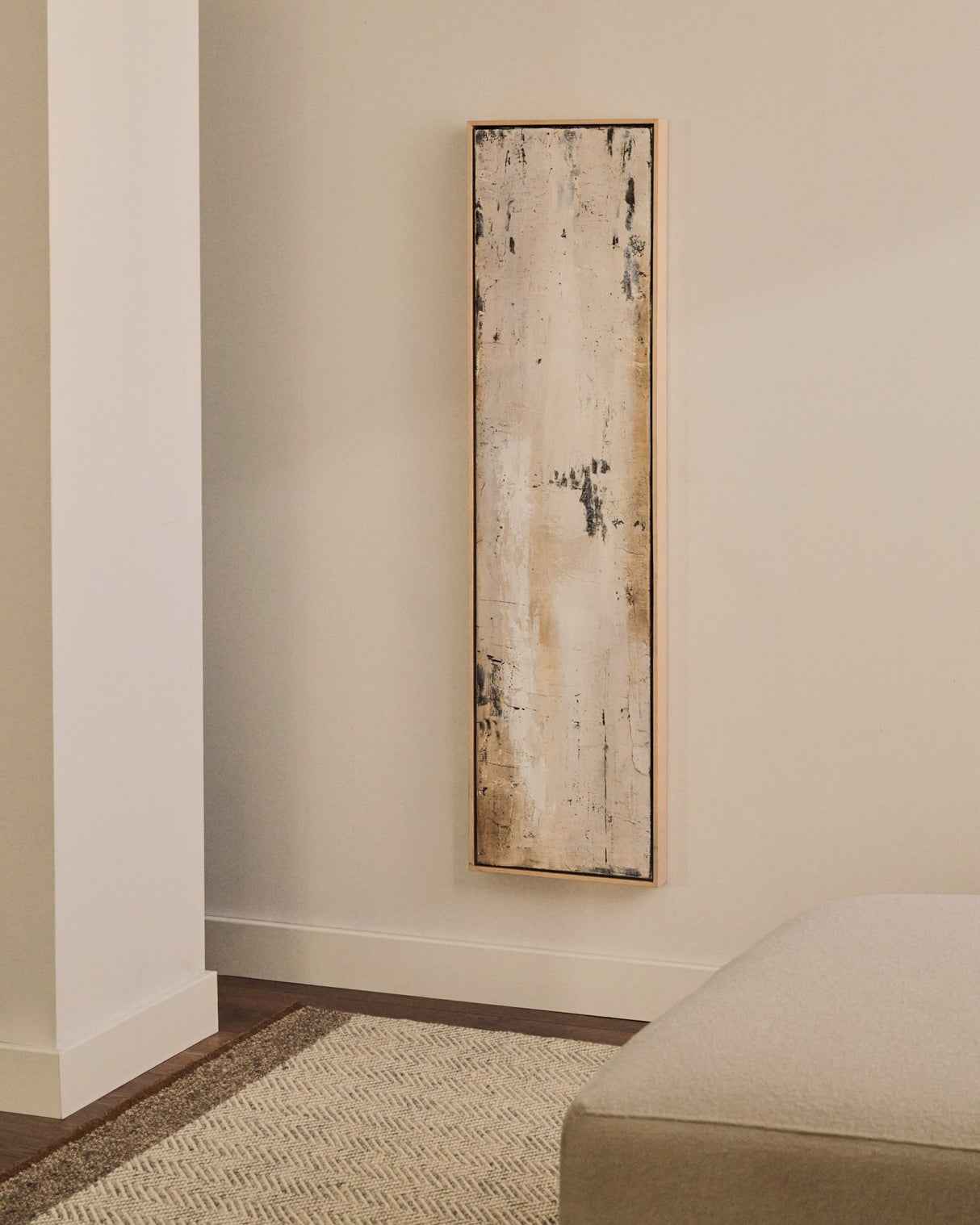Selnar Abstrakt Billede, 122X32 cm