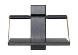 Shelf wood wall, Small, Sort