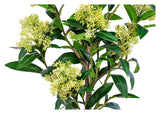 Skimmia Kunstig plante, Grøn - Unoliving.com