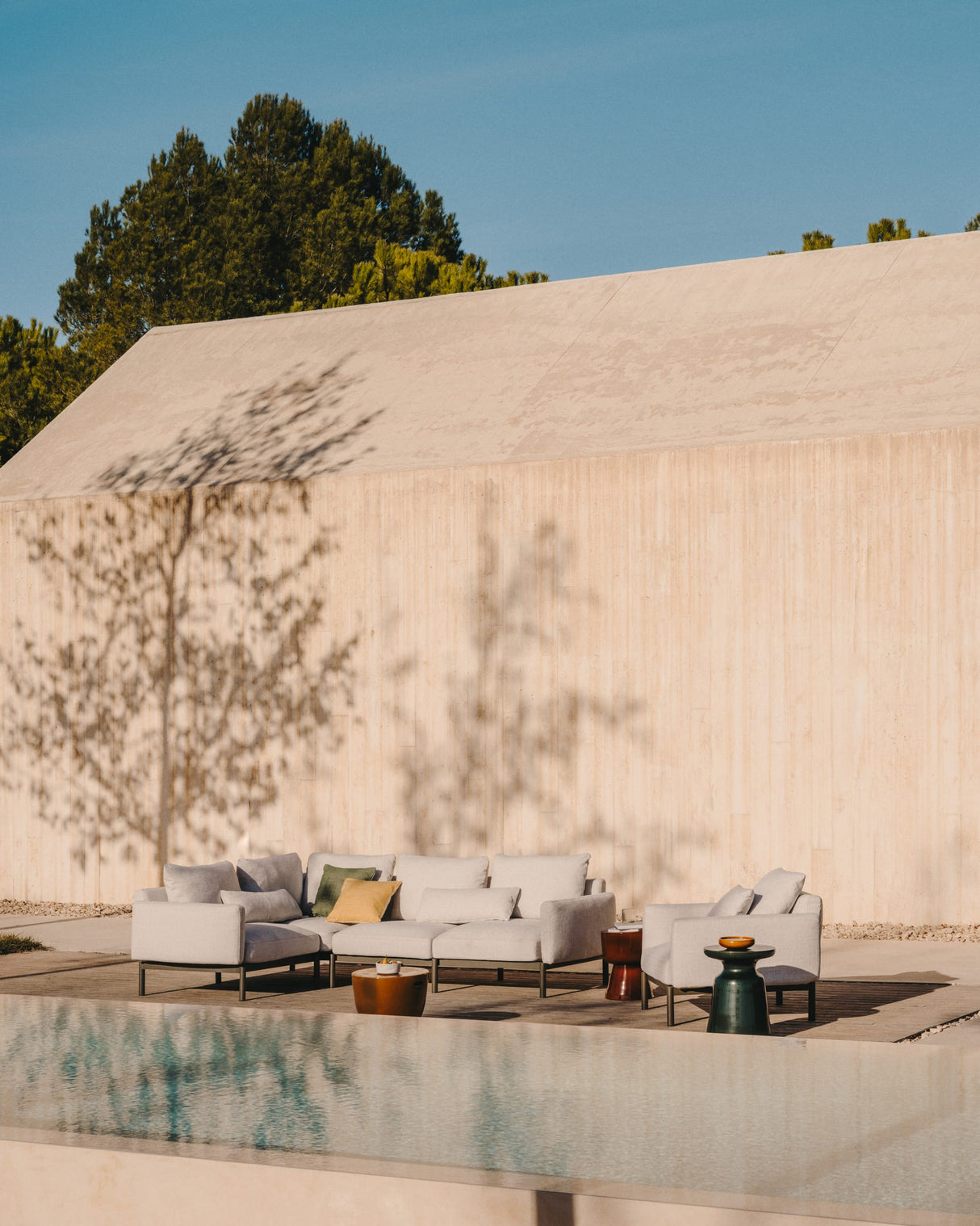 Sorells 5-Personers Modulsofa, Grøn