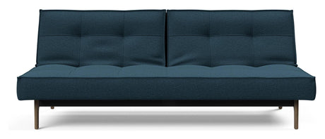 Splitback Eik Sovesofa, Røget eg, Argus/Navy Blue - Unoliving.com