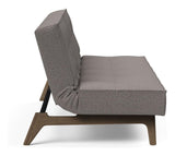 Splitback Eik Sovesofa, Røget eg, Mixed Dance/Grey - Unoliving.com