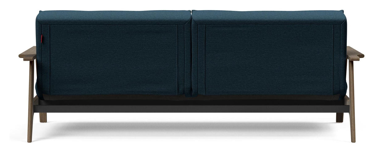 Splitback Frej Sovesofa, Røget eg, Argus/Navy Blue - Unoliving.com