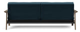 Splitback Frej Sovesofa, Røget eg, Argus/Navy Blue - Unoliving.com