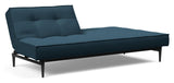 Splitback Styletto Sovesofa, Sort, Argus/Navy Blue - Unoliving.com