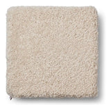 Square Puf af NZ kort krøllet lammeskind, Pearl