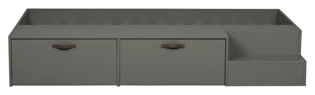 Stage Sengeramme m. skuffe - Sæbebehandlet Fyrretræ, 200x80