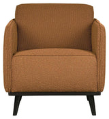 Statement Lænestol m. armlæn - Butter Bouclé - Unoliving.com
