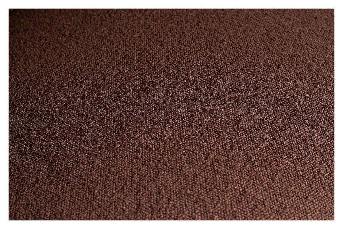 Statement Puf, Coffee Bouclé - Unoliving.com