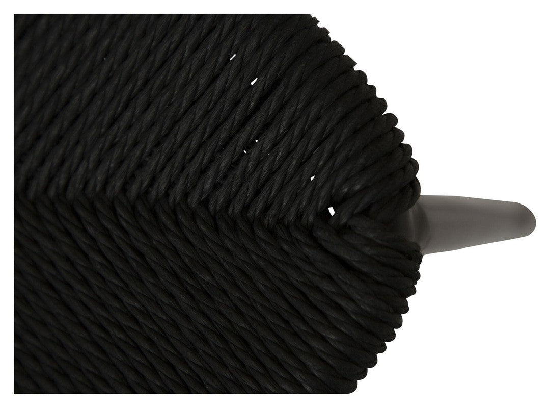 Stiletto Spisebordsstol, Sort Paper Cord - Unoliving.com