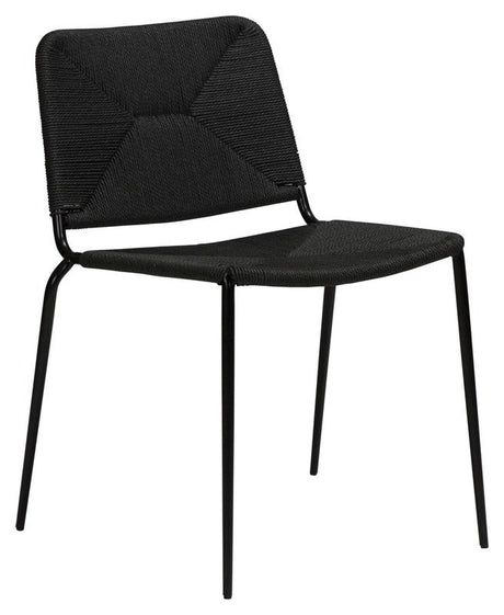 Stiletto Spisebordsstol, Sort Paper Cord - Unoliving.com