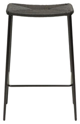 Stiletto barstol, Sort Paper Cord, SH: 68cm - Unoliving.com