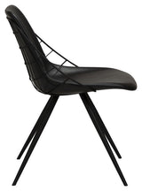 Sway Spisebordsstol, Vintage Sort PU - Unoliving.com