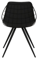 Sway Spisebordsstol, Vintage Sort PU - Unoliving.com