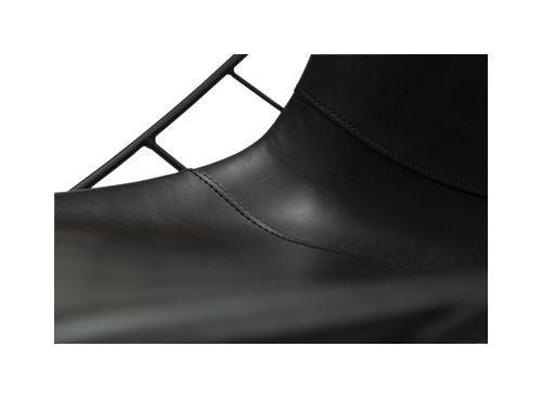 Sway Spisebordsstol, Vintage Sort PU - Unoliving.com