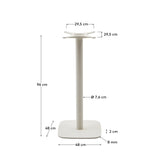 Dina Barbord 96 Cm, Hvid
