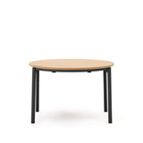 Montuiri Udtræksbord 120-200X120 Cm, Sort