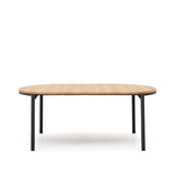 Montuiri Udtræksbord 120-200X120 Cm, Sort