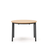 Montuiri Udtræksbord 90-170X90 Cm, Sort