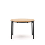 Montuiri Udtræksbord 90-170X90 Cm, Sort