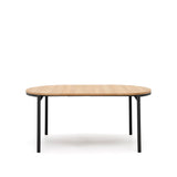 Montuiri Udtræksbord 90-170X90 Cm, Sort