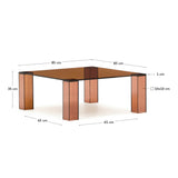 Adularia Sidebord, Brun