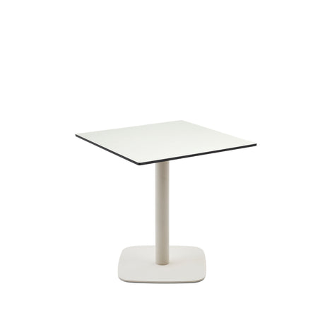 Dina Bord 68X68X73 Cm, Hvid/Hvid