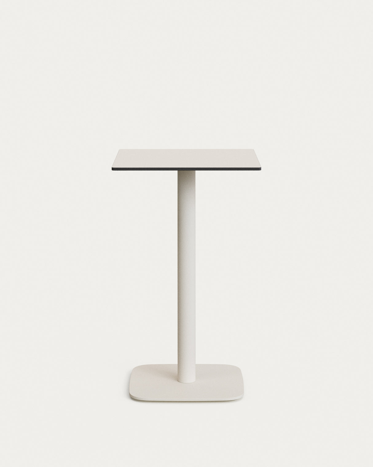 Dina Bord 60X60X97 Cm, Hvid/Hvid