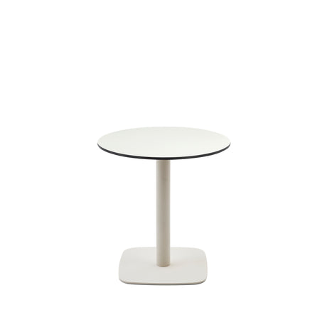 Dina Bord Ø68X73 Cm, Hvid/Hvid