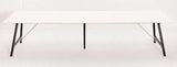 T7 Spisebord m. udtræk sort eg, 220cm