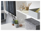 THUKA Nordic Color Højseng 90x200 m/stige, Hvid/Grå - Unoliving.com