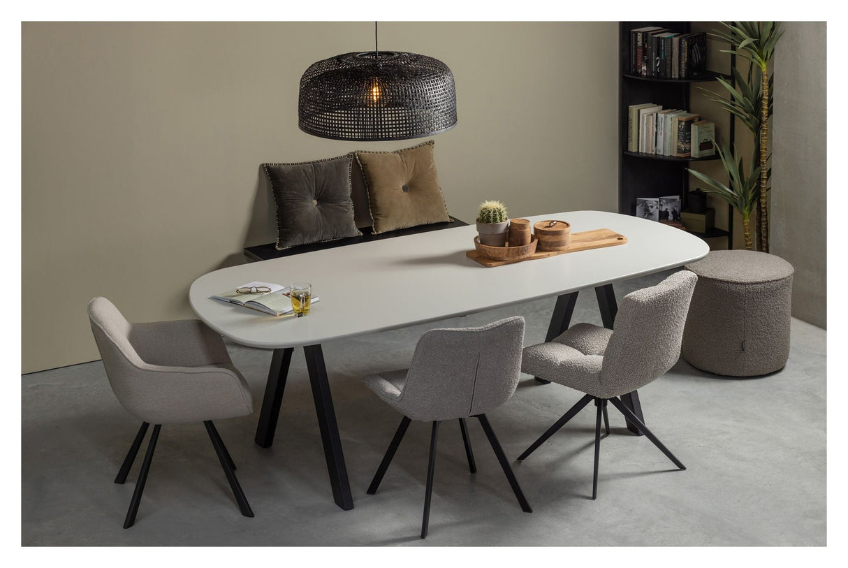 Tablo Bordplade 220x100 - Ask/mist - Unoliving.com