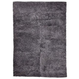 Tæppe af Premium NZ kort krøllet lammeskind, 200x300, Antracit