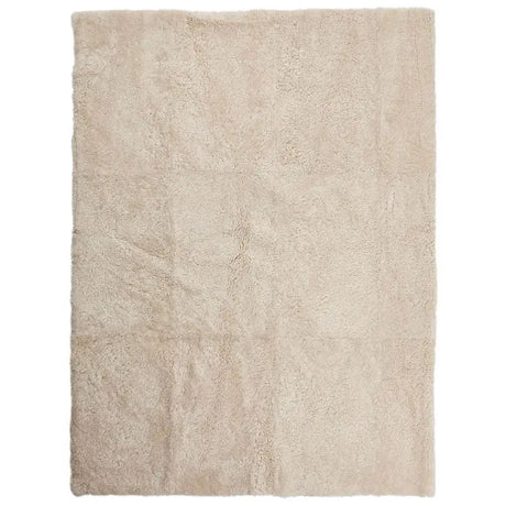 Tæppe af Premium NZ kort krøllet lammeskind, 200x300, Pearl