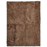 Tæppe af Premium NZ kort krøllet lammeskind, 250x350, Taupe