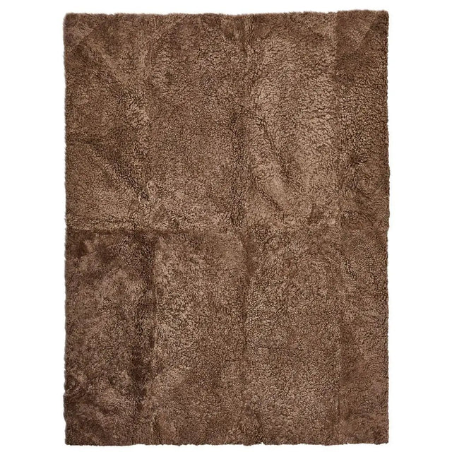 Tæppe af Premium NZ kort krøllet lammeskind, 250x350, Taupe