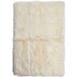 Tæppe af Premium NZ lammeskind, 170x240, Ivory