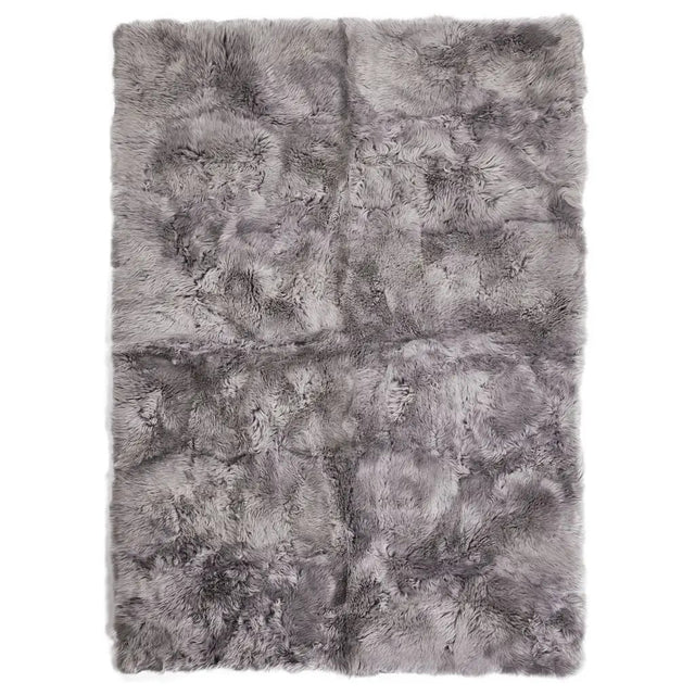 Tæppe af Premium NZ langhåret lammeskind, 200x300, Lysegrå