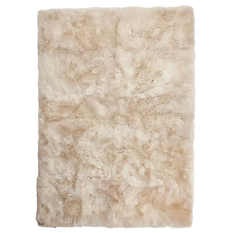 Tæppe af Premium NZ langhåret lammeskind, 250x350, Linen