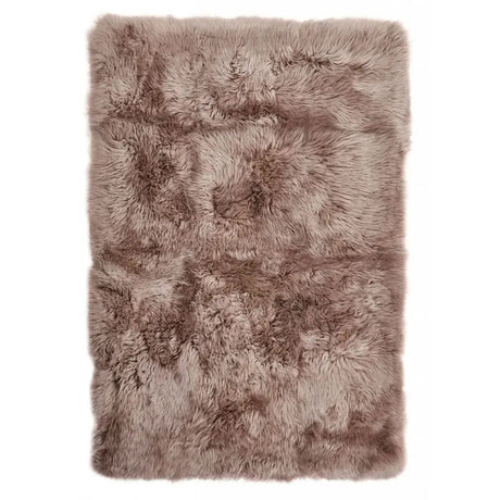Tæppe af Premium langhåret NZ lammeskind, 120x180 - Dove