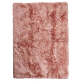 Tæppe af Premium langhåret NZ lammeskind, 120x180 - Rosa